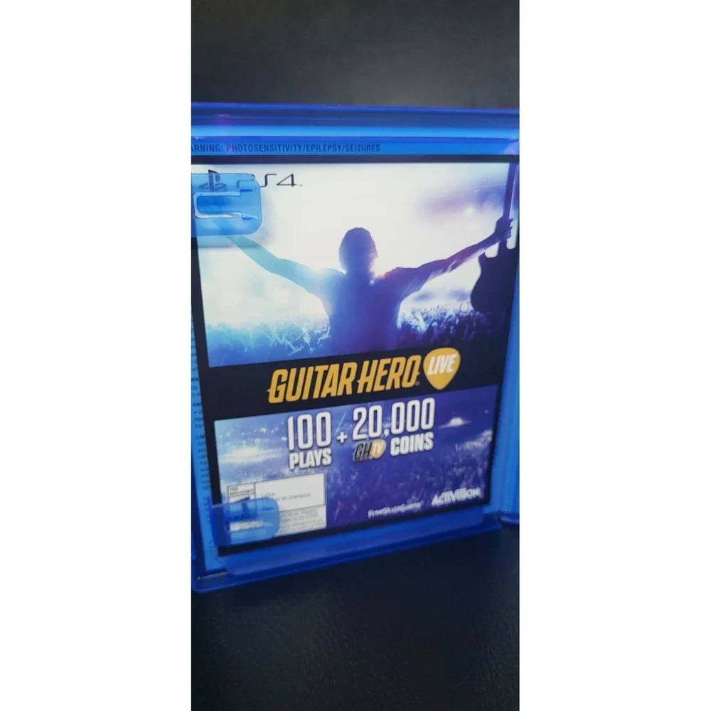 Guitar Hero Live Game (PS4) Game And Incert In Case Mint Condition